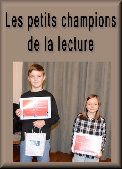 Les petits champions de la lecture 2026